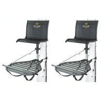 Hawk Helium Kickback LVL Hang-On Tree Stand w/ Extension Footrest (2 Pack)