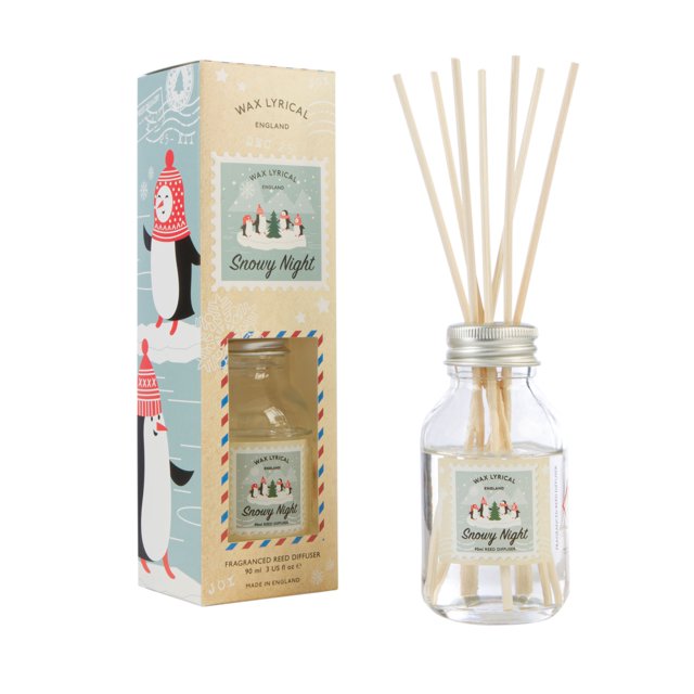 Wax Lyrical Letters to Santa Collection Snowy Night Scented Reed