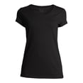 thumbnail image 3 of No Boundaries Women's Juniors Everyday Short Sleeve T-Shirt, 3-Pack, 3 of 16