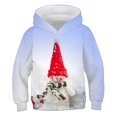 thumbnail image 3 of Sudadera con capucha con estampado de Papá Noel y árbol de Navidad de dibujos animados para niños, divertida, para primavera y otoño, informal, de manga larga, 3 of 5