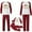 Women-Multicolor, variant on REORIAFEE Matching Pajamas for Family Christmas 2 Piece Loungewear Long Sleeve Top and Pant Plaid Soft Lightweight Sleepwear Multicolor S-2XL