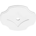 thumbnail image 2 of 20"OD x 2"ID x 7"C x 1"P Percival Architectural Grade PVC Contemporary Ceiling Medallion, 2 of 11