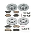 thumbnail image 3 of Power Stop Front and Rear Stock Replacement Brake Pad and Rotor Kit KOE5856, 3 of 3