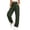 Pants-Green, variant on Womens Wide Leg Pants with Pockets New Cargo Pants for Women, Adjustable Drawstring Wide Leg Jogger Pants, Summer Outdoor Sports Trousers with Multi Pockets