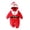 Red-Christmas, variant on OJSFQUFP Baby Clown Toddler Fleece Hooded Jumpsuit Infant Color Block Cosplay Romper for Halloween Carnival Party
