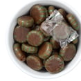 thumbnail image 4 of Chocolate Starlight Mints Candy, 1 Pound Bulk Candy (Approx. 75 pcs.), Individually Wrapped Choco Starlights, 4 of 5