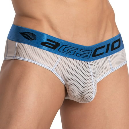 

Mens Sexy Bikini Mesh Pouch Breathable G-String Sporty Thong Jockstrap Underwear
