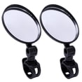 thumbnail image 2 of Ettsollp Bicycle Mirror 1 Pair Bicycle Rearview Mirrors Wider View 360-degree Rotatable Universal Bike Handlebar Rear View Mirrors Accessories Bike Rear View, 2 of 8