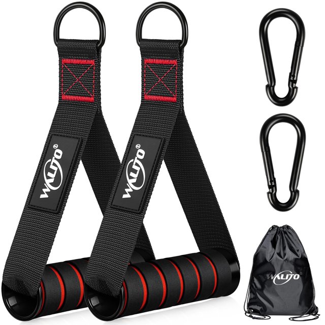 Asas de ejercicio WALITO Heavy Duty para máquina de cable