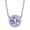 June Purple Alexandrite, variant on Beautlace August Birthstone Necklaces Round Shape Green Pendant Jewelry Gifts for Men and Women