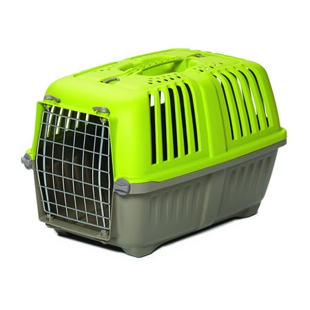 UPC: 0027773019589 | Spree Hard-Sided Pet Carrier | Dog Carrier Ideal for XS Dog Breeds | 22-inch Green