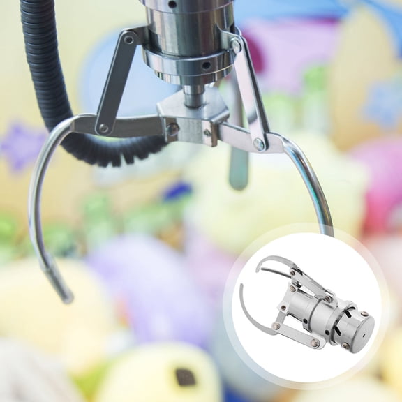 Raindrops Mini Claw Machine Gripper Part For Candy And Toys Metal Claw For Vending Machines Easy Replacement And Maintenance Mini Metal Claw Clip For Commercial Use