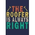 thumbnail image 1 of The Roofer Is Always Right : Funny Vintage Roofer Gifts Monthly Planner, 1 of 1
