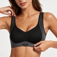 thumbnail image 2 of Everyday Bras for Women,Fixed Cups Breathable Support Gathering Comfortable T-Shirt Bra, 2 of 6