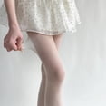 thumbnail image 2 of HNMKIU Women's Sheer Candy Color See Through Hosiery Delicate Alluring Style Stockings for Confidence Leggings for Women Plus Size Clear,One Size, 2 of 4