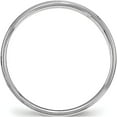 thumbnail image 2 of 14K White Gold 14Kw 4mm Flat With Step Edge Band Size 12.5 Made In United States wfle040-12.5, 2 of 5