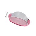 thumbnail image 1 of Dog Toilet with Urinary Column Dog Litter Tray Litter Tray Mesh Grids Potty Trainer Pink, 1 of 8