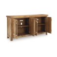thumbnail image 5 of Benjara BM327872 Sideboard Cabinet Console - Craftsman Style - Brown Mango Wood - 68 in., 5 of 5