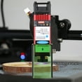 thumbnail image 4 of 450nm 10W Module with Protective Cover Adjustable Focal Length Engraving Head High Speed Engraver 3D Printer Router Module for DIY Craft Wood Leather Fabric Paper Cutting Engraving, 4 of 7