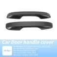 thumbnail image 2 of Protector de Cubierta de Manija de Puerta para Honda Civic Accord CRV HRV 2023-2025 Cubierta Exterior de Manija de Puerta de Fibra de Carbono Negra, 2 of 7