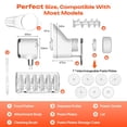 thumbnail image 4 of Accesorio para hacer pasta TPGSING para KitchenAid con 7 placas, 4 of 9