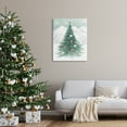 thumbnail image 3 of Stupell Industries Subtle Christmas Tree in Snow Holiday Painting Gallery Wrapped Canvas Art Print Wall Art, 30 x 40, 3 of 8