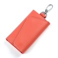 thumbnail image 1 of Car key bag leather waist hanging men's multi-function key bag card bag, 1 of 4
