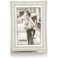 thumbnail image 1 of Nambe Marco de Fotos con Cuentas de 10 x 15 Cm, Plateado, Nuevo, 1 of 3