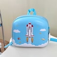 thumbnail image 2 of gcong Stylish School Backpack With Cartoon Ice Rocket Design Rucksack For Everyday Use And Casual Outings Blue, 2 of 5