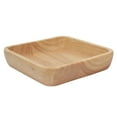 thumbnail image 2 of Tazón de comida, ensaladera de madera, tazón de cocina cuadrado, tazón de madera, uso conveniente, 2 of 8