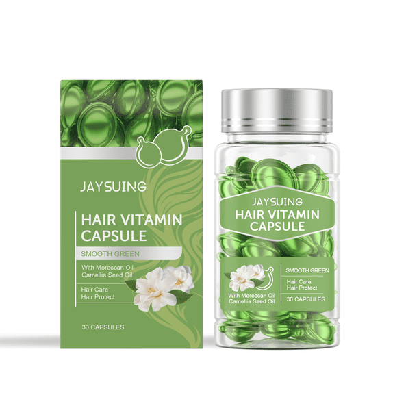 Cápsulas para el cuidado del aceite esencial del cabello Jaysuing