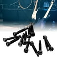 thumbnail image 4 of Humbucker Pickup Screws, Easy To Install Iron Electric Guitar Neck Mounting Screws Shiny Rustproof Help Connection  For Bass Silver,Black,Gold, 4 of 8