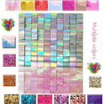 thumbnail image 1 of Placa que mueve el viento Placa de refuerzo que mueve el viento Placa de refuerzo decorativa Hebilla que mueve el viento Zócalo transparente Fondo de pared con lentejuelas para fiestas, 1 of 5