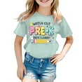 thumbnail image 4 of Hauts Tendance pour Filles T-Shirt à Manches Courtes Rentrée des Classes T-Shirt Décontracté Mignon Imprimé Dessin Animé Confortable Mode pour Tous les Jours, 4 of 4