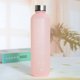thumbnail image 4 of Greeniant Botella de agua de 1000ml, vaso portátil para exteriores, tapa de acero inoxidable, taza para beber, reutilizable, para estudiantes, escuela, Kits de desorden para acampar Rosado Greeniant OD028155-04, 4 of 6