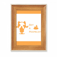 thumbnail image 1 of Fierce Boston Terrier Poop Problem Desktop Wooden Photo Frame Display Picture Art Painting Multiple Sets, 1 of 3
