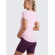 thumbnail image 4 of Remera CRZ YOGA Cloudweight Premamá con Fruncido Lateral Rosa L, 4 of 5