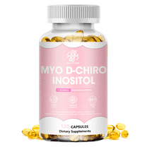 Myo & D-Chiro Inositol Blend Capsule | Supports Fat Metabolism & Healthy Ovarian | 120 Softgels