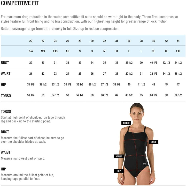 Speedo size sales 40