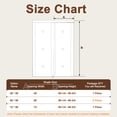 thumbnail image 4 of 60" x 80" Black Closet Sliding DoorFull Lite Mirror White With Hardware, 4 of 6