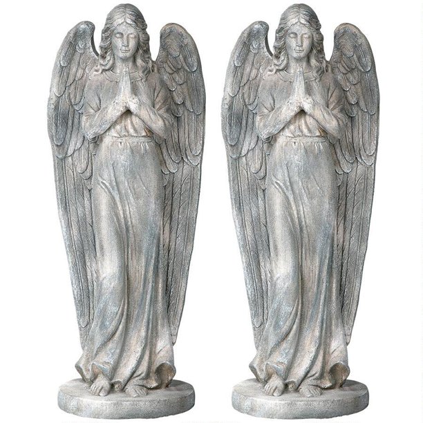 Design Toscano 46.5" Goddess of Mercy Praying AngelGarden Statues (2
