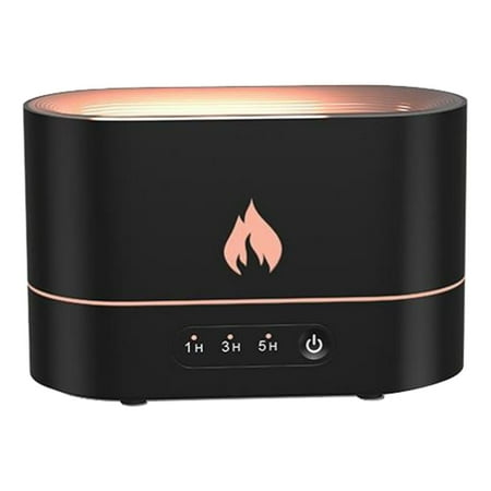 

AQITTI Creative Humidifier LED Lamp Flame Can Be Used As A Unique Night Light Or Room Decoration