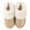 Khaki, variant on Womens Slipper Memory Foam Fluffy Soft Warm Slip On House Slippers,Anti-Skid Cozy Plush for Indoor Outdoor(Khaki)
