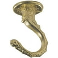 thumbnail image 2 of Westinghouse 2-1/2 In. Polished Brass Steel Swag Hook 70440, 2 of 2