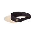 thumbnail image 2 of Bruno Magli Adjustable Straw Visor, os, 2 of 2
