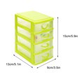 thumbnail image 2 of RuiJiao Multilayer Plastic Desktop Drawer Organizer with Removable Dividers, 4 Colors, S/M/L/XL Sizes for Jewelry, Office Supplies, Cosmetic Storage (13x9x8-18cm), 2 of 2