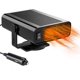 thumbnail image 1 of KAIYANG Calentador y descongelador portátil para automóvil de 12 V y 150 W, 2 en 1, ventilador de calentamiento o enfriamiento rápido, color negro, 24 V, 1 of 5