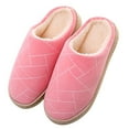 thumbnail image 4 of Aayomet Slippers Women Comfort Memory Foam Slippers Fuzzy Plush Lining Slip-on Clog House Shoes,Pink 39, 4 of 4