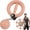 Pink, variant on Arm Hoop, 360° Forearm & Wrist Trainer with Digital Counter, Arm Toning Exerciser for Women & Men, Upper Body Strength Fitness Gear for Home Gym