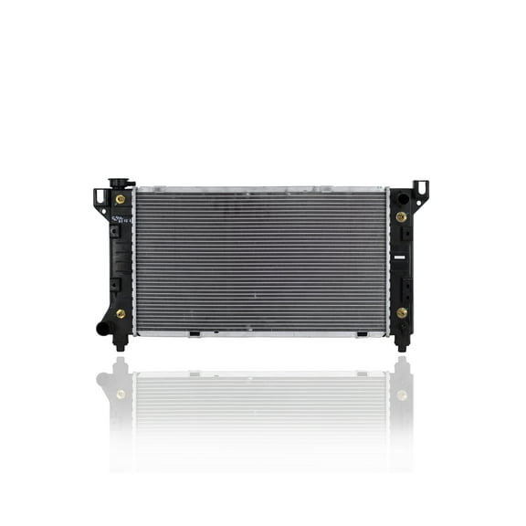 Radiator - Pacific Best Inc. Fit/For 1862 96-00 Dodge Caravan Chrysler Voyager Town & Country With Rear-A/C - Heavy Duty